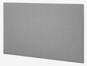 Kopfteil 180x115 H10 PLAIN grau-23