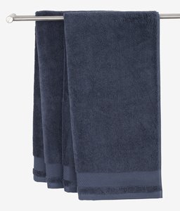 Serviette de toilette NORA 50x100 bleu KRONBORG