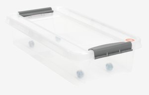 Rangement sous lit PROBOX 31L avec couvercle transparent