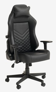 Krzesło gamingowe ABILDAA czarny