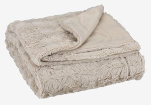 Throw MYGGBLOM 130x170 beige