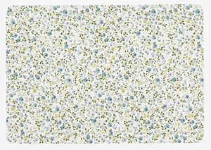 Tovaglietta FLORA 33x42 blu/bianco