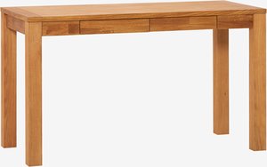 Bureau HAGE 60x130 2 tiroirs chêne