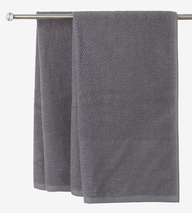 Handdoek GISTAD 50x90 grijs