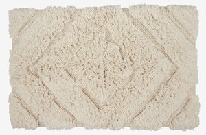 Tappeto da bagno GIMO 50x80 cm naturale KRONBORG