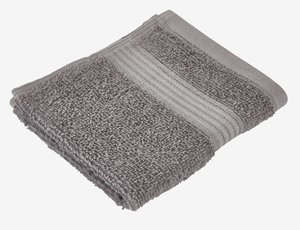 Asciugamano viso KARLSTAD 28x30 cm grigio