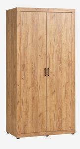 Wardrobe LINTRUP 109x220 2 doors oak colour