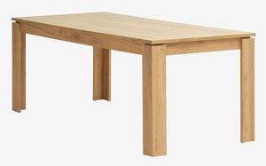 Jedilniška miza LINTRUP 90x190/280 hrast