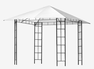 Dak partytent FAABORG B3xL3m wit