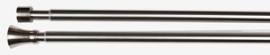 Bară dublă perdea CONE 200-340 cm oțel