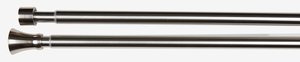 Bastone tende doppio CONE 200-340 acciaio