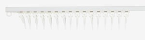 Rail rideau FIXI 250cm (2x125) blanc