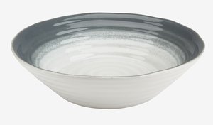 Bowl JASPER D24xH6cm grey
