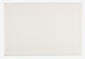 Tappeto bagno KIRUNA 40x60 cm bianco