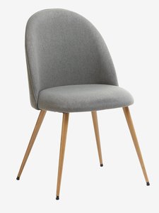 Dining chair KOKKEDAL grey/oak