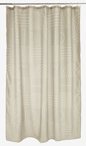 Shower curtain ANGERED 150x200 grey