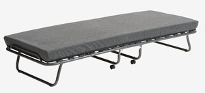 Cama de hóspedes JESBY 80x190 cinzento antracite