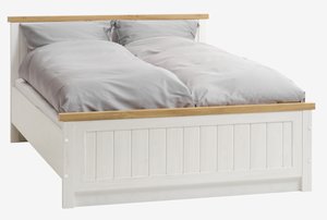 Estructura de cama MARKSKEL 135x190 blanco