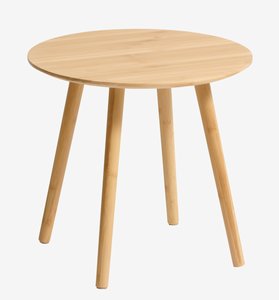 Sivupöytä VANDSTED Ø45 bambu