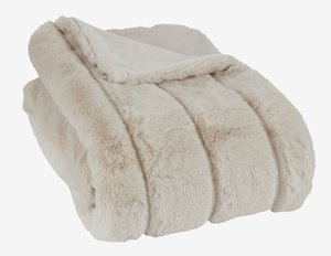 Coperta STAVKLOKKE 130x170 cm beige