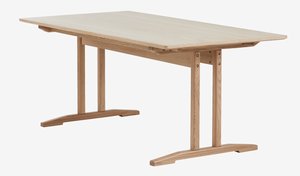 Jedálenský stôl AALBORG 95x180/270 dub