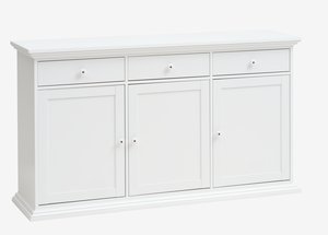 Dressoir FREDENSBORG 3 deuren wit