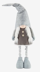 Karácsonyi manó, mikulás figura, karácsonyi plüss | JYSK