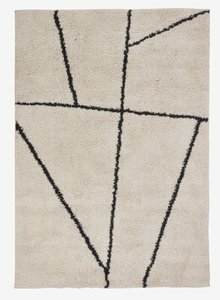 Tappeto ODON 135x190 cm color crema