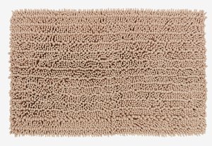 Tappeto bagno ROSVIK 50x80 cm ciniglia sabbia