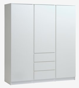 Kleiderschrank LIMFJORDEN 180x200 Kombi weiß