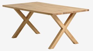 Blagovaonski stol GRIBSKOV 100x180 hrast