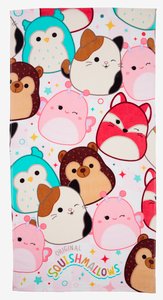 Πετσέτα μπάνιου Βελουτέ SQUISHMALLOWS 70x140cm