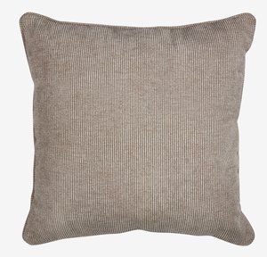 Cushion FJELLFIOL 45x45 warm grey/beige