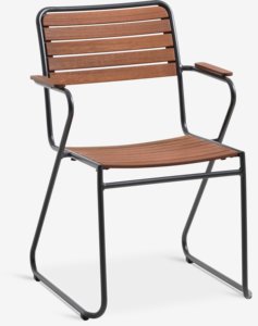 Stohovateľná stolička VAXHOLM tvrdé drevo