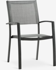 Stohovateľná stolička STRANDBY sivá