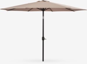 Parasol ogrodowy HALK Ś300 ciemnopiaskowy