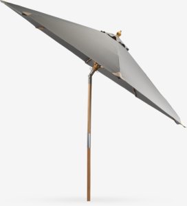 Parasol ogrodowy LEMVIG Ś300 szary