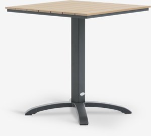 Table bistrot HOBRO l70xL70 naturel