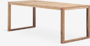 Tuintafel EBBESKOV B90×L196 teak