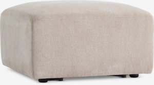 Sofa modułowa SKEJBY szezlong pufa tkanina piaskowy