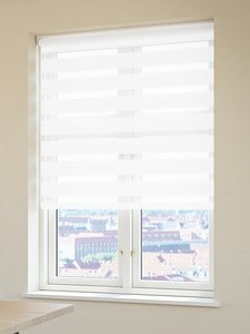 Roleta duo FEMRIS 80x180 cm biały