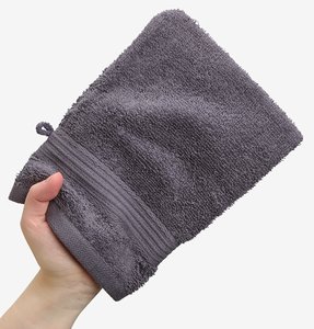 Wash glove KARLSTAD 15x20 dark grey