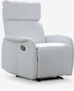 Sillón reclinable VEJEN blanco