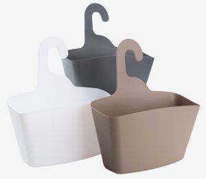 Shower basket HARBO W10xH31cm assorted