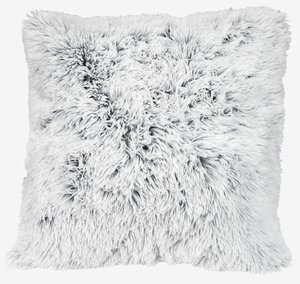 Coussin LOTUS 50x50 blanc/gris