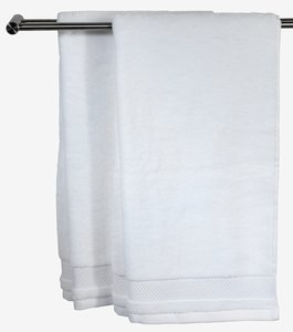 Serviette de toilette NORA 50x100 blanc KRONBORG