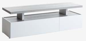 TV-stalak TOFTLUND bijela/boja betona