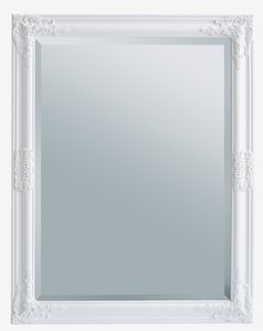 Zrcadlo NORDBORG 70x90 bílá